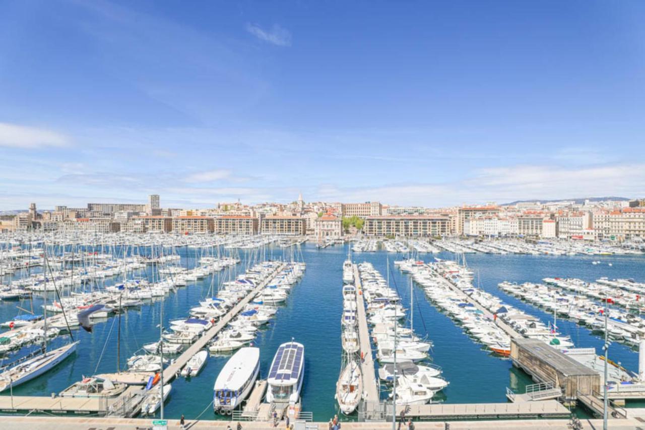 Апартаменты Vieux-Port - Vue Exceptionnelle - 3 Ch Et Clim Марсель Экстерьер фото